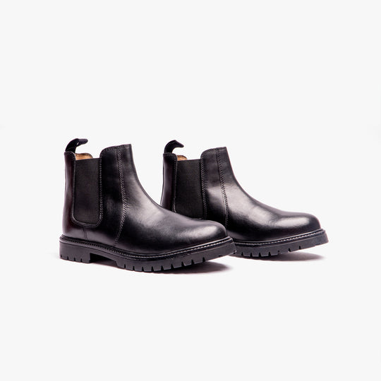 Roamers ALEX Unisex Kids Chelsea Boots Black