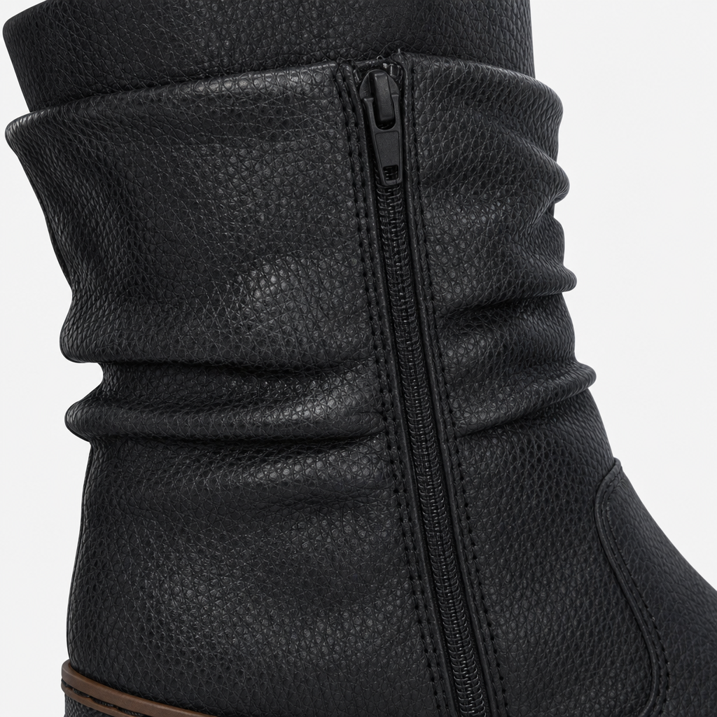 Rieker X9155 Womens Ankle Boots Black/Chestnut