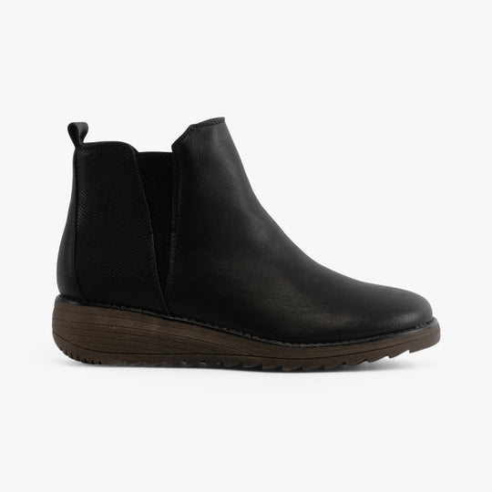 Cipriata DEBORA Womens  Embossed Ankle Boots Black