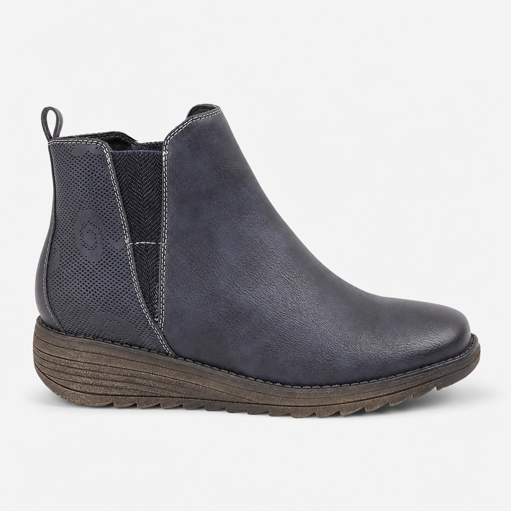Cipriata DEBORA Womens Ankle Boots Navy