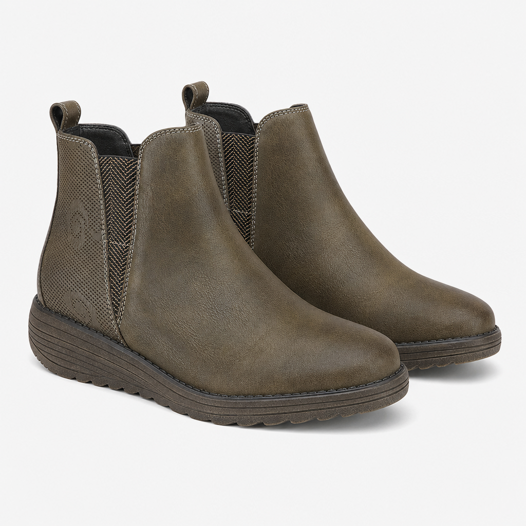 Cipriata DEBORA Womens Ankle Boots Olive