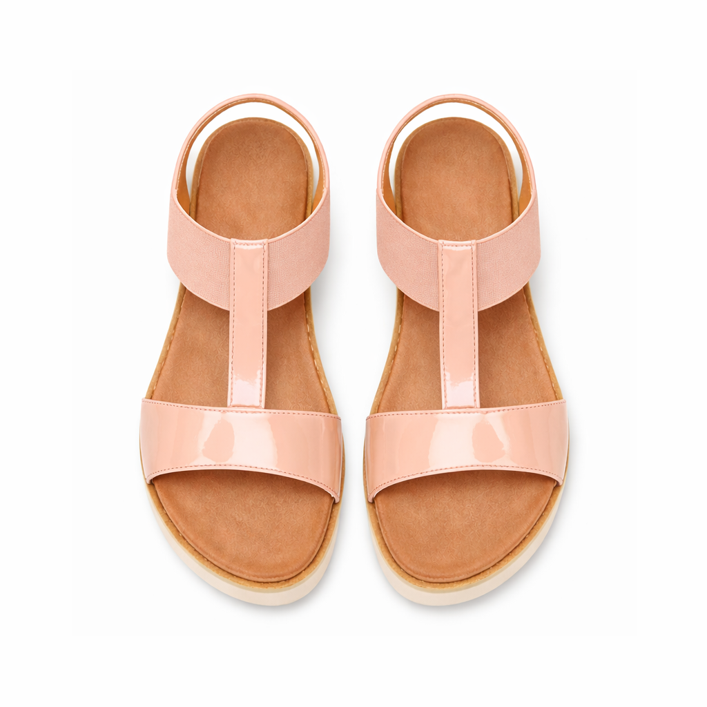 Cipriata ALADINA Womens Slingback Sandals Nude Patent