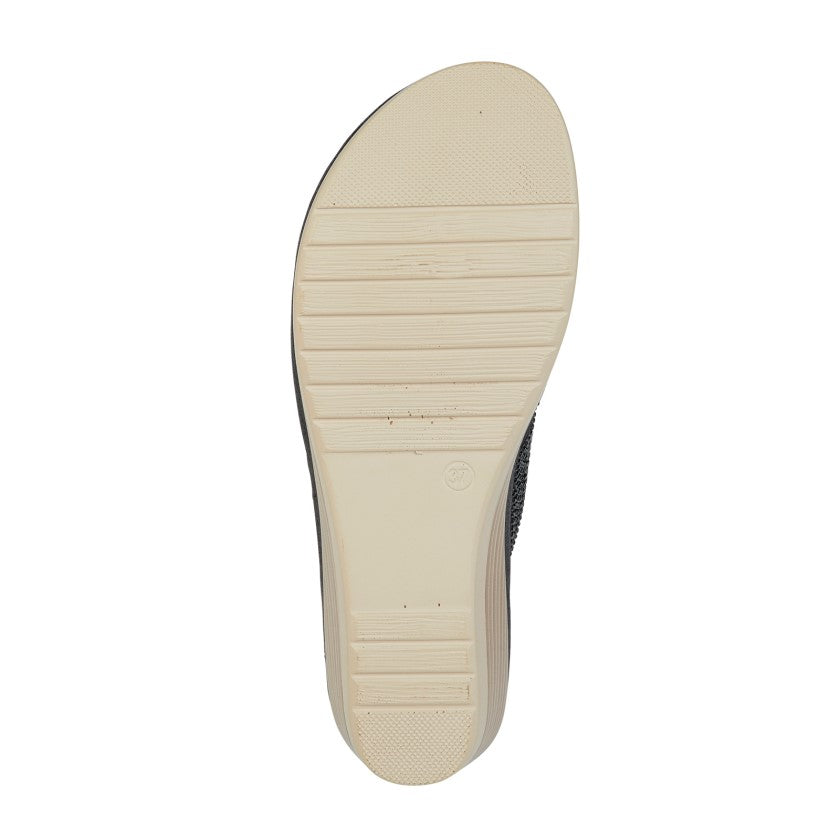 Cipriata SANDRA Womens Toe-Post Sandals Silver