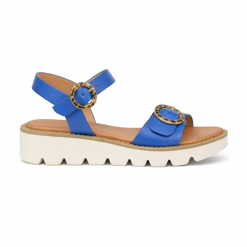 Cipriata MIMI Womens Ankle Strap Sandals Blue