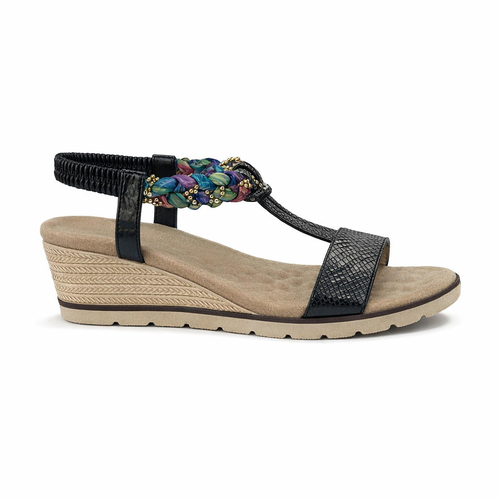 Cipriata GILDA Womens Slingback Sandals Black