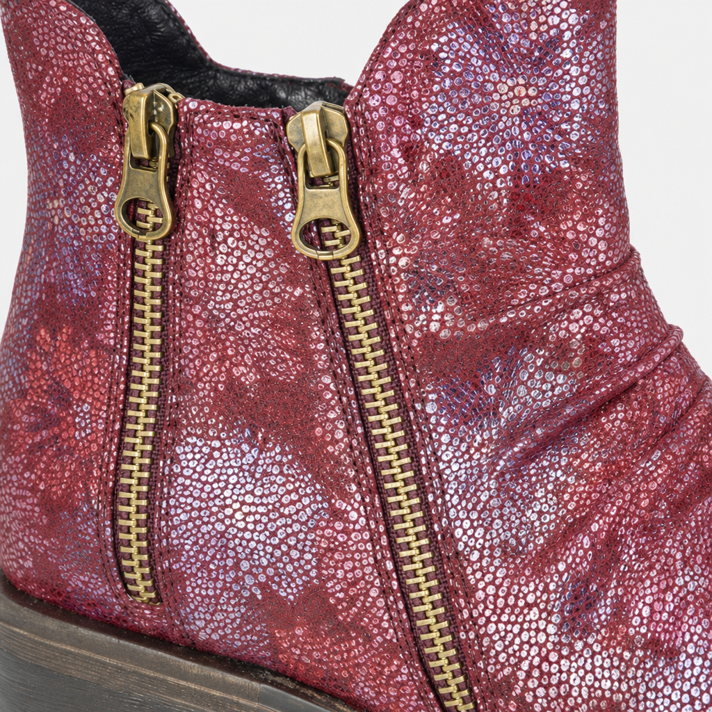 Cipriata AGATINA Womens Ankle Boots Burgundy