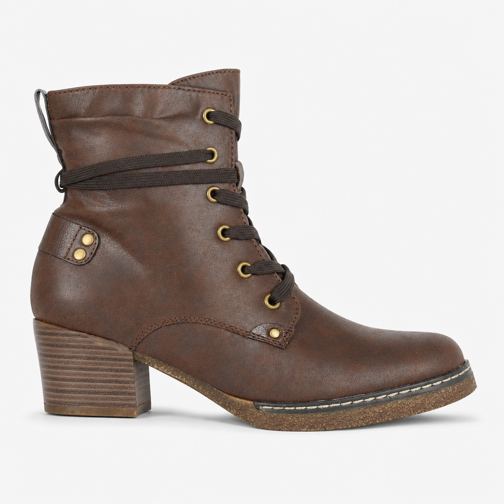 Cipriata ALEANDRA Womens Ankle Boots Dark Brown