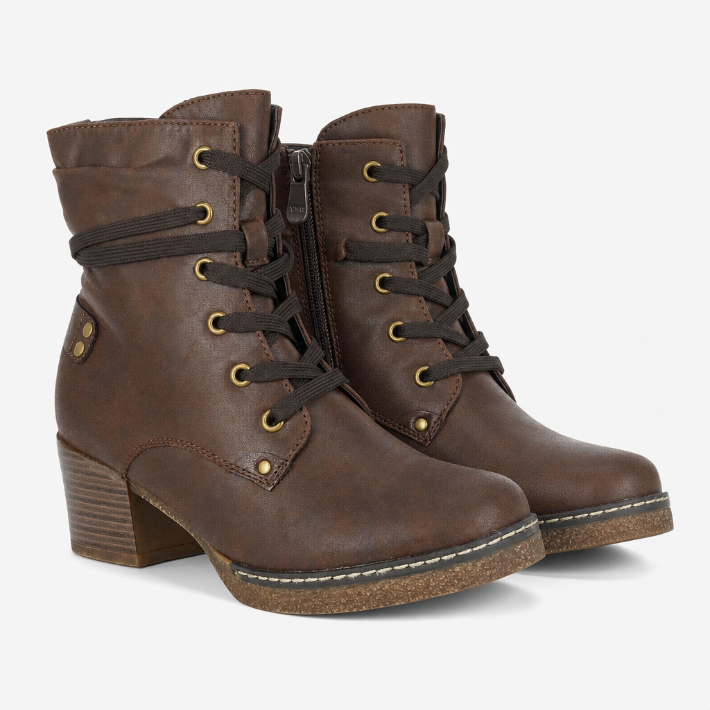 Cipriata ALEANDRA Womens Ankle Boots Dark Brown