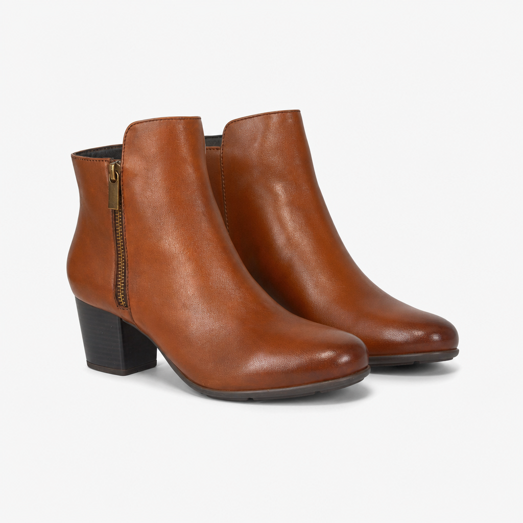 Cipriata CLEOPE Womens Ankle Boots Tan