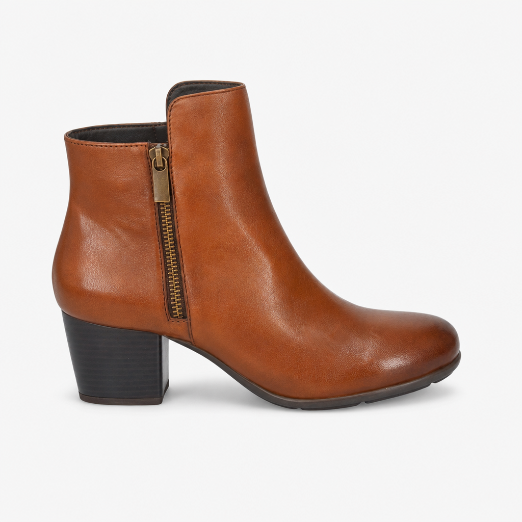 Cipriata CLEOPE Womens Ankle Boots Tan