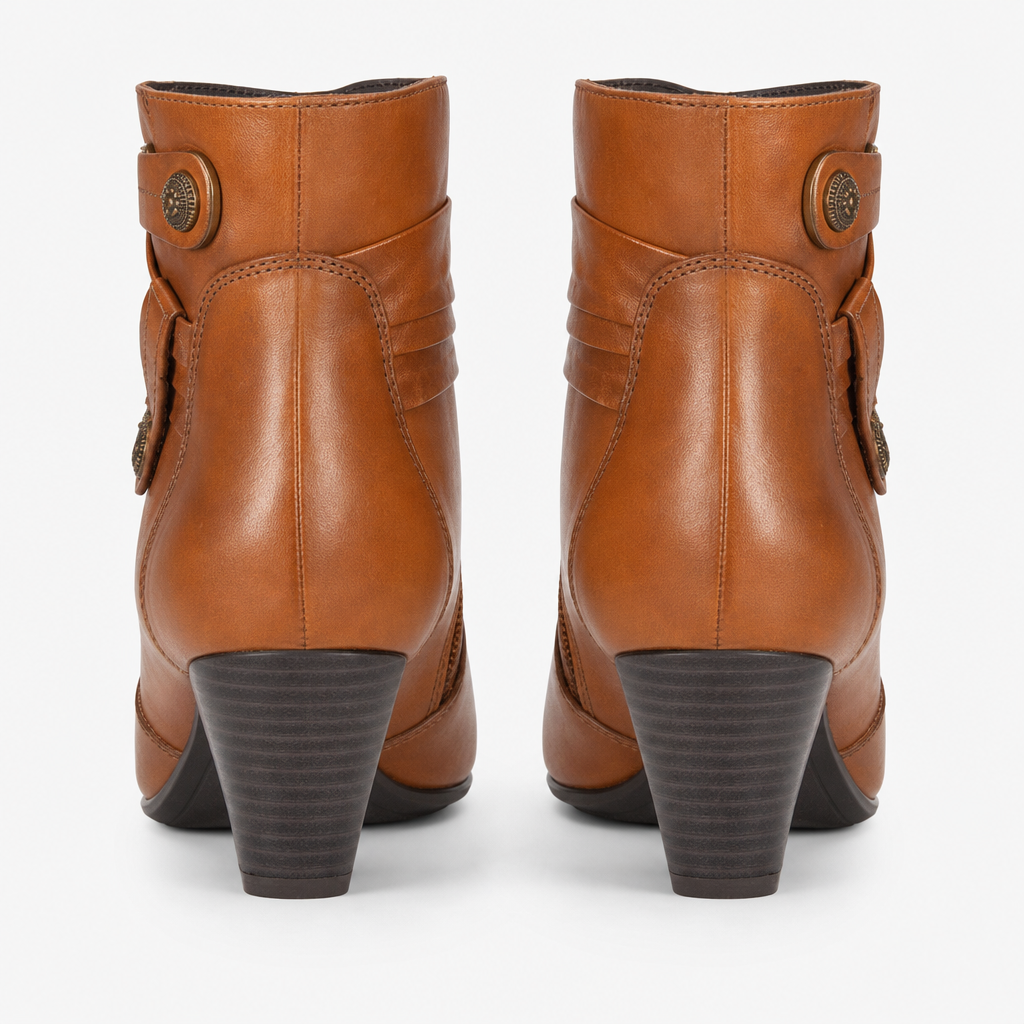 Cipriata CLARETTA Womens Ankle Boots Tan