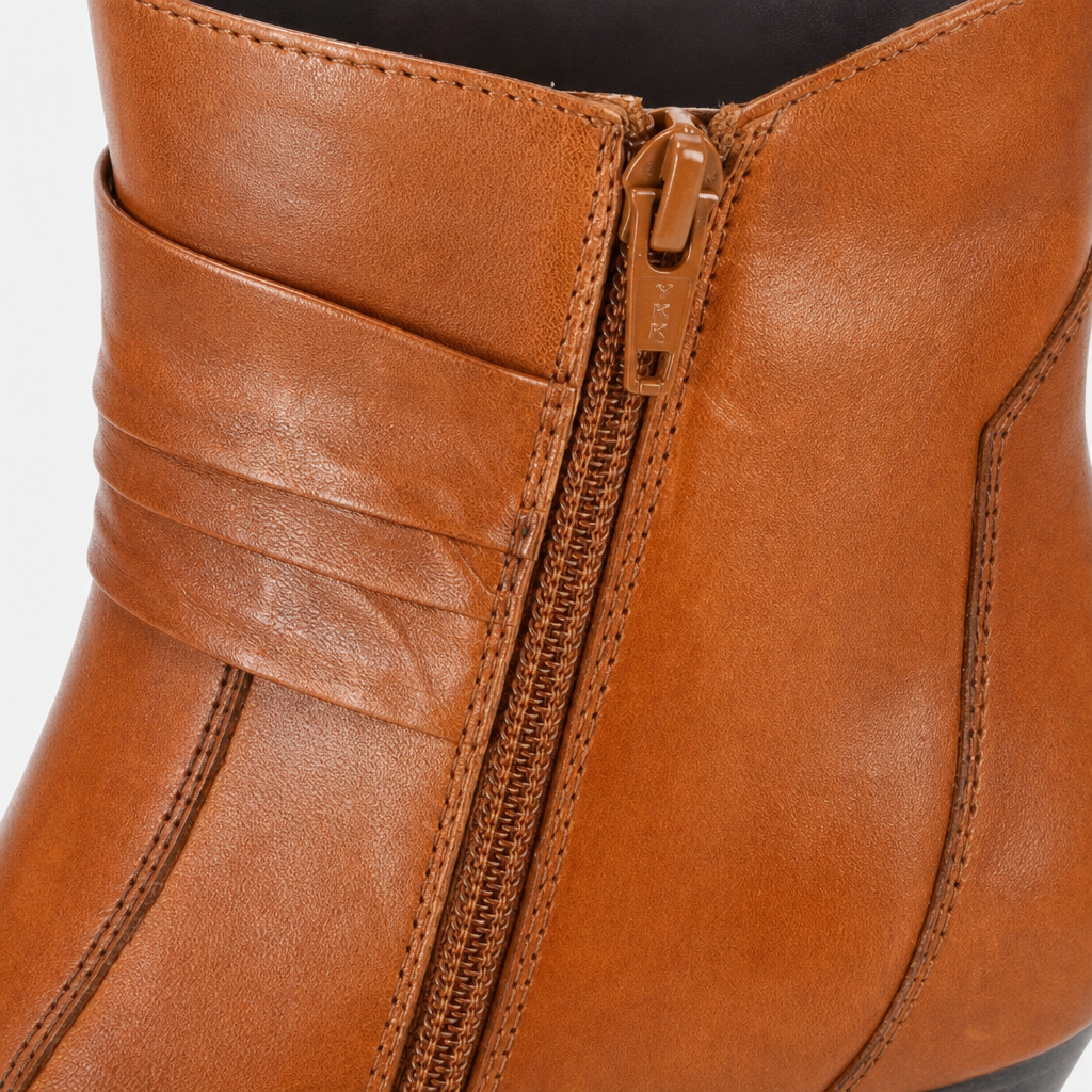 Cipriata CLARETTA Womens Ankle Boots Tan