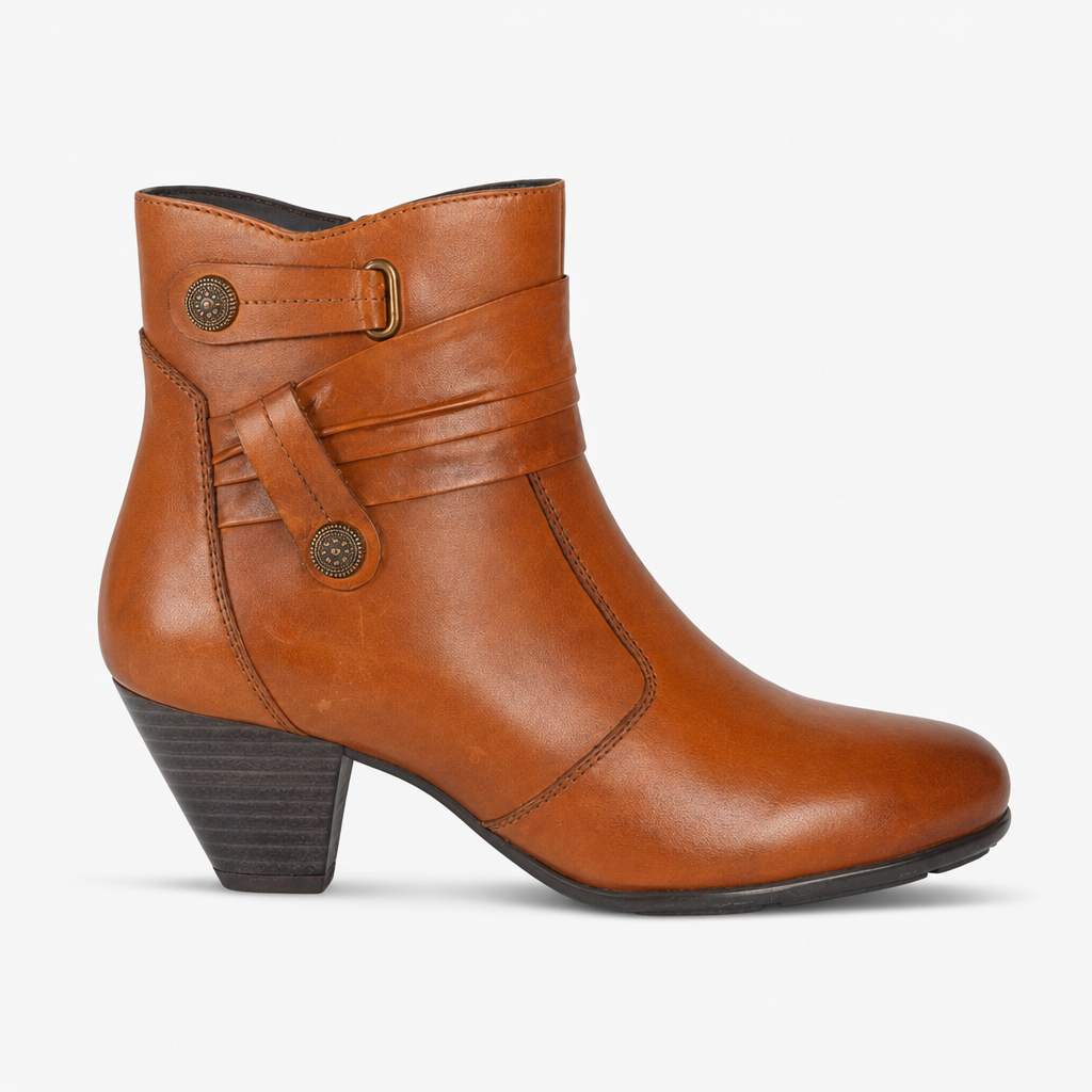 Cipriata CLARETTA Womens Ankle Boots Tan