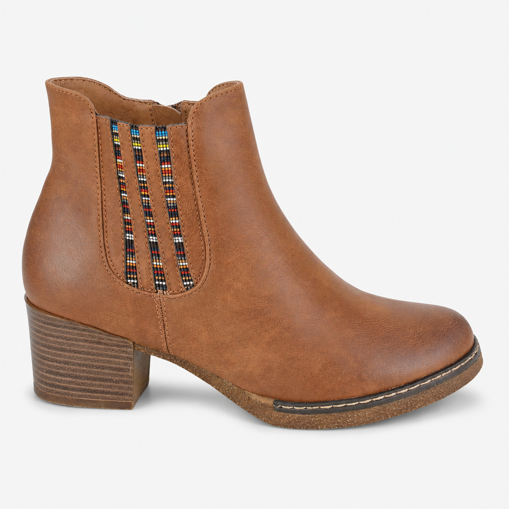 Cipriata ANNELLA Womens Ankle Boots Tan