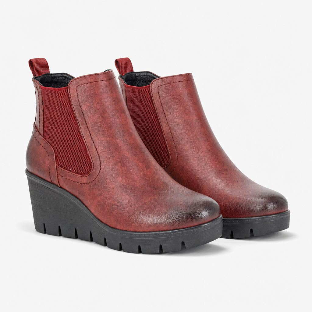 Cipriata ANNINA Womens Ankle Boots Burgundy