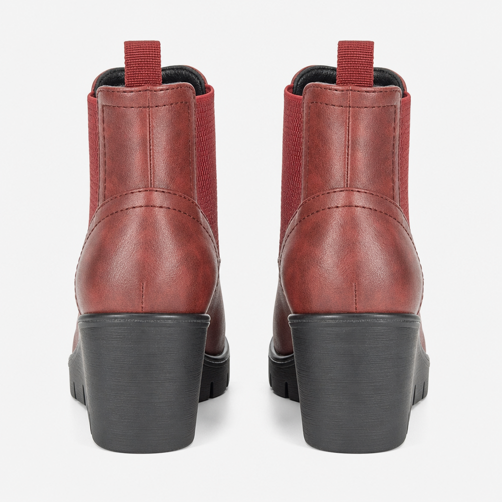 Cipriata ANNINA Womens Ankle Boots Burgundy