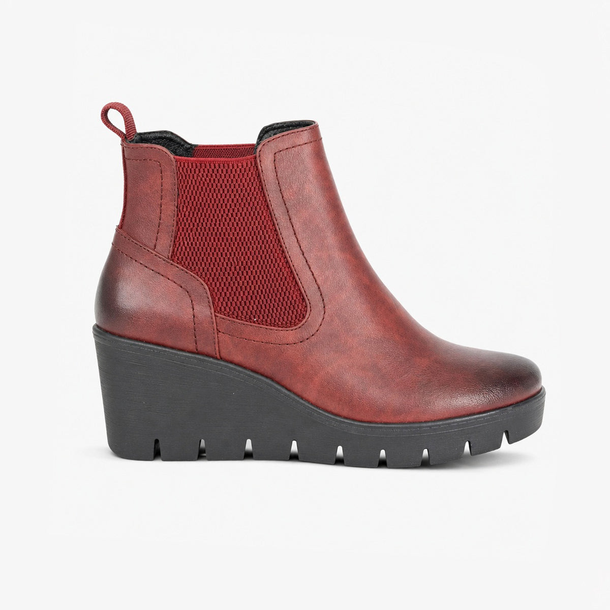 Cipriata ANNINA Womens Ankle Boots Burgundy
