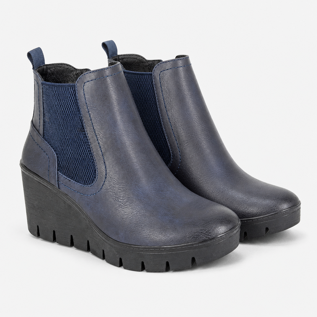 Cipriata ANNINA Womens Ankle Boots Navy Blue