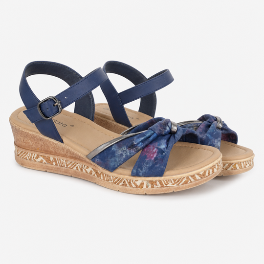 Cipriata SARINA Womens Ankle Strap Sandals Navy