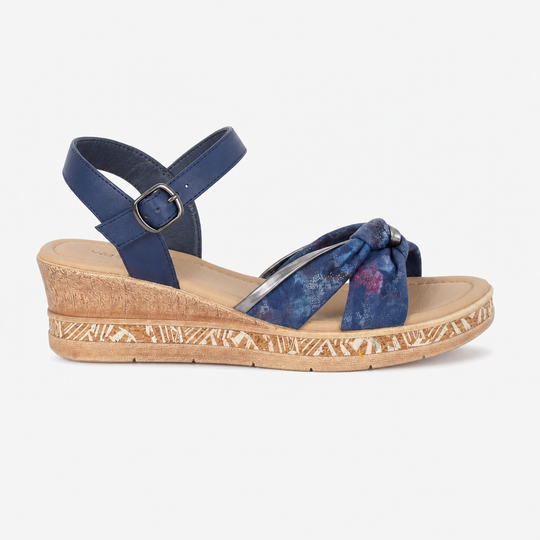 Cipriata SARINA Womens Ankle Strap Sandals Navy