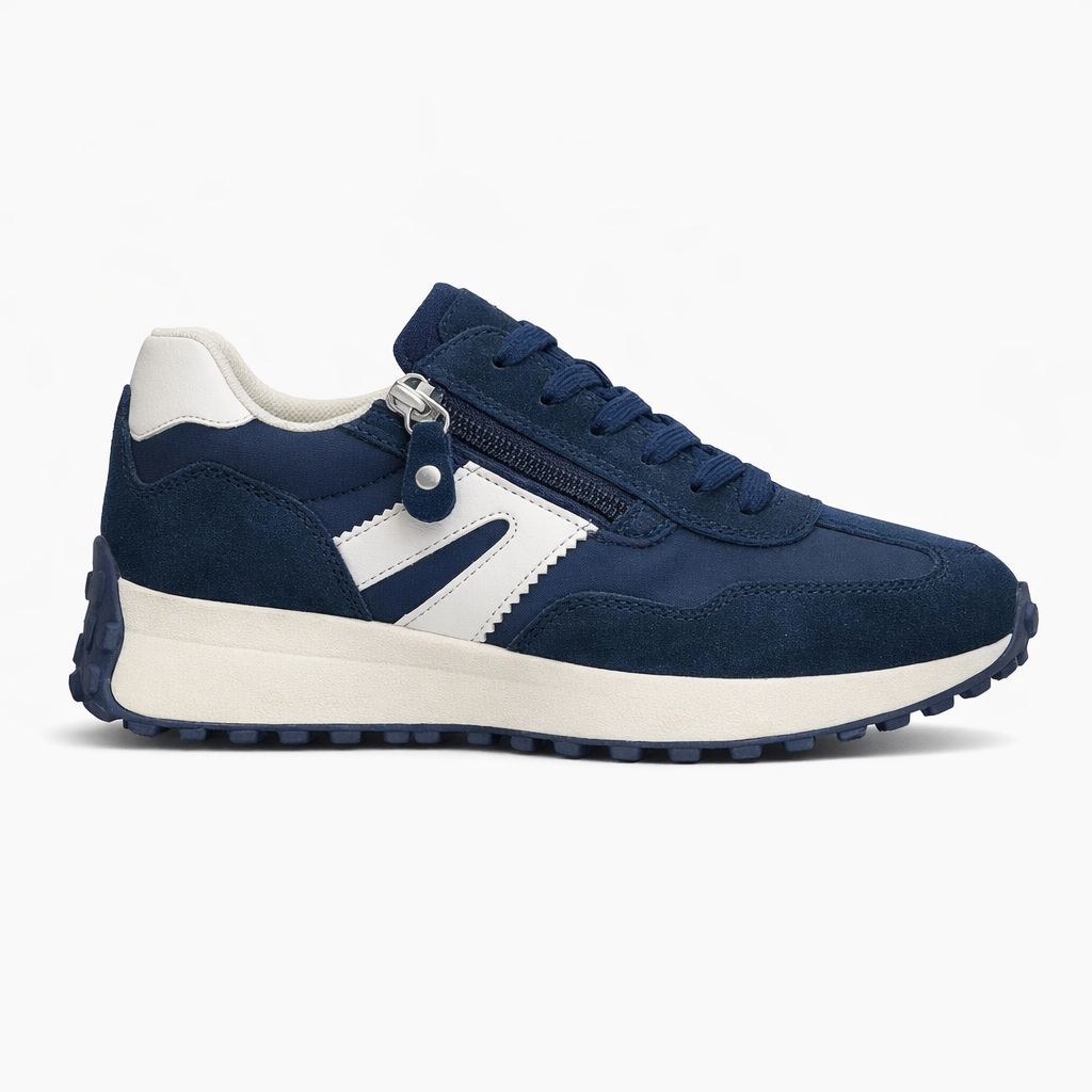 Cipriata FERRARA Womens Casual Trainers Navy