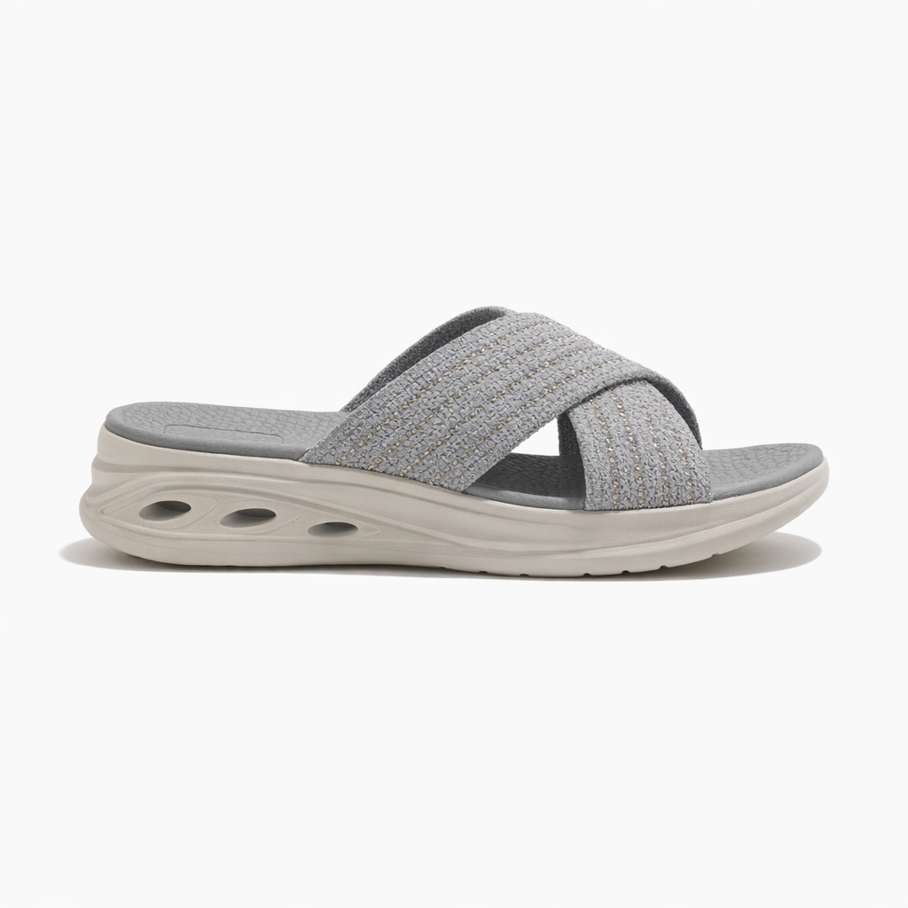 Cipriata ELINA Womens Mules Sandals Grey