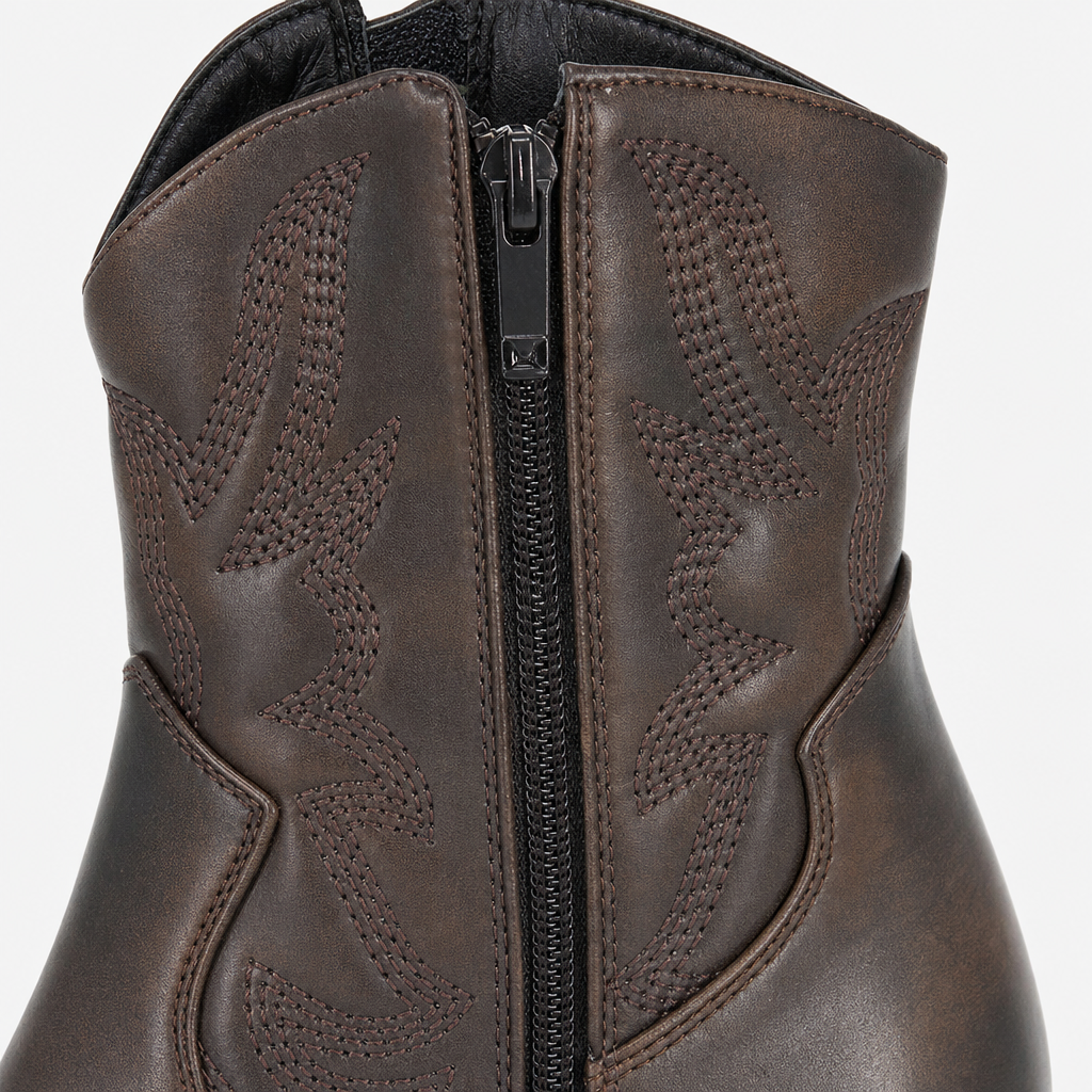 Cipriata BERTILLA Womens Cowboy & Western Boots Dark Brown