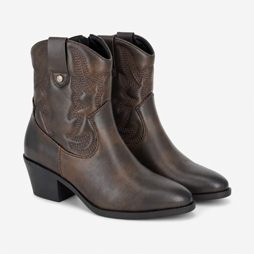 Cipriata BERTILLA Womens Cowboy & Western Boots Dark Brown