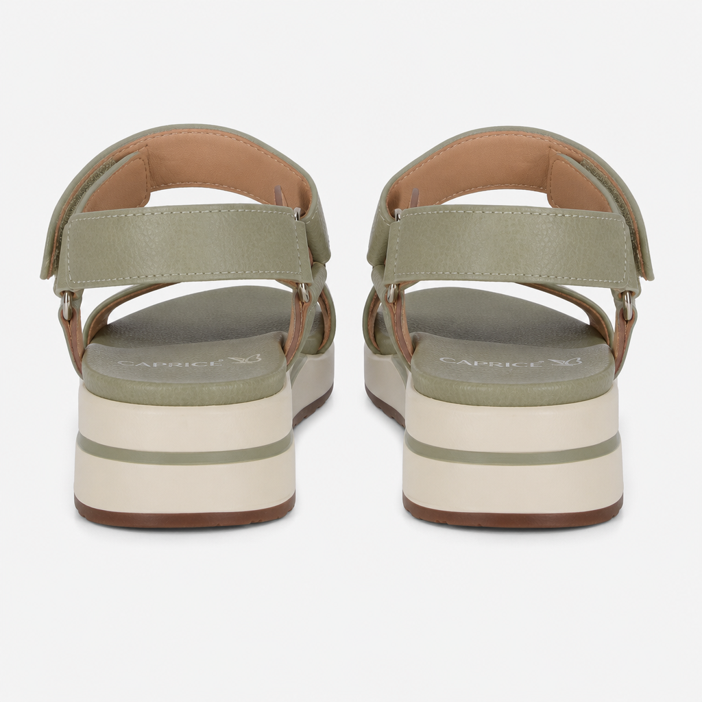 Cipriata FENIA Womens Ankle Strap Sandals Green