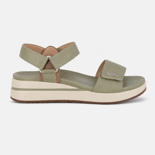Cipriata FENIA Womens Ankle Strap Sandals Green