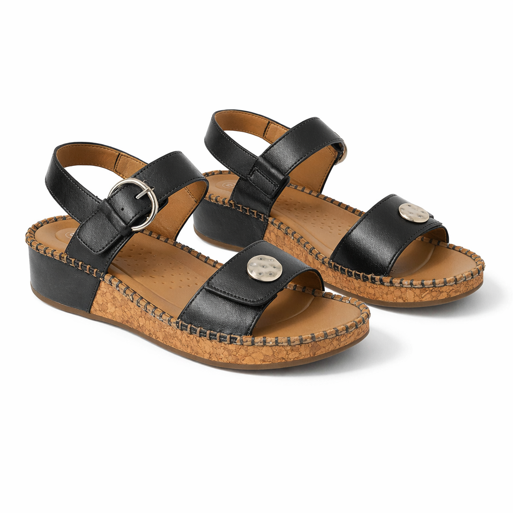 Cipriata MIRIAN Womens Slingback Sandals Black