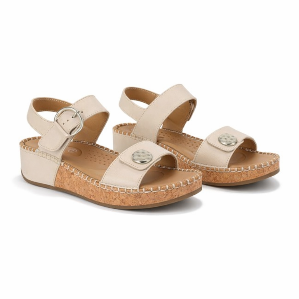 Cipriata MIRIAN Womens Slingback Sandals Beige