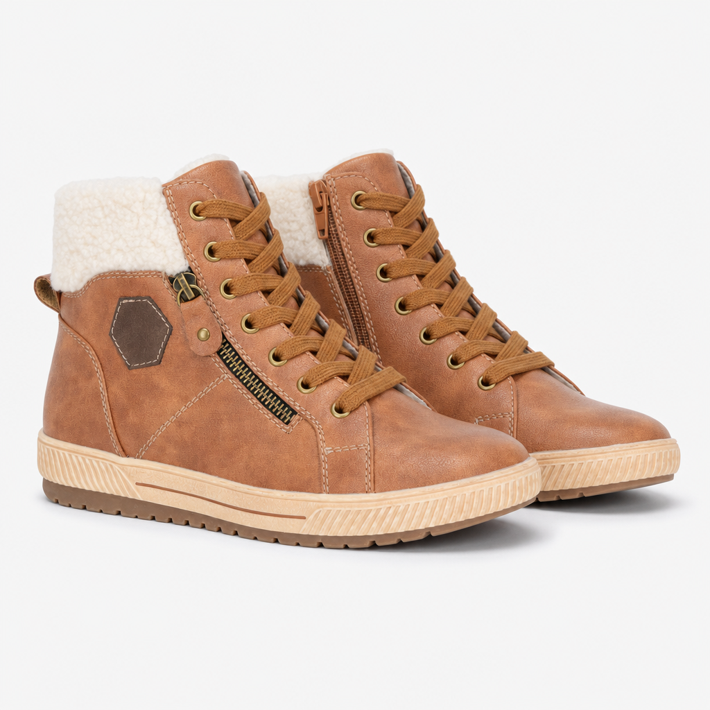Cipriata SEMIRA Womens Ankle Boots Tan