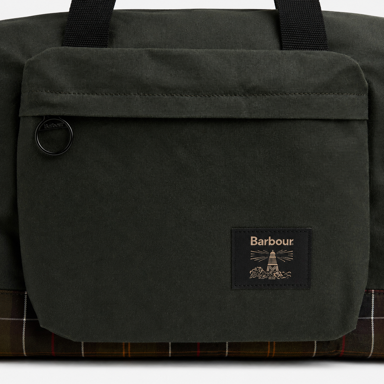 Barbour FIELD WAX HOLDALL Unisex Adults Holdall Bag Sage/Classic