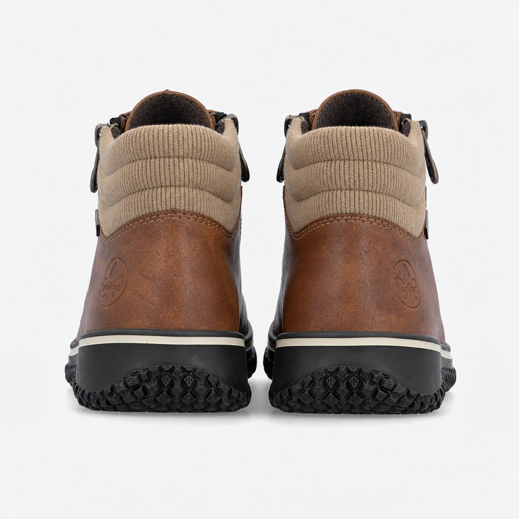 Rieker Z4263 Womens Ankle Boots Cinnamon/Clay