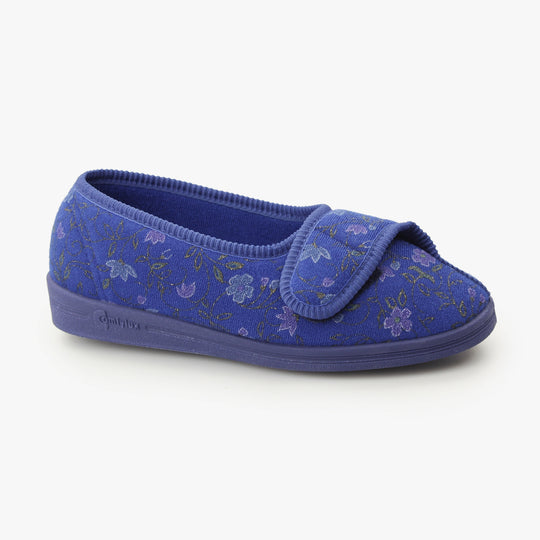 Comfylux DIANA Womens Full Slippers Blue