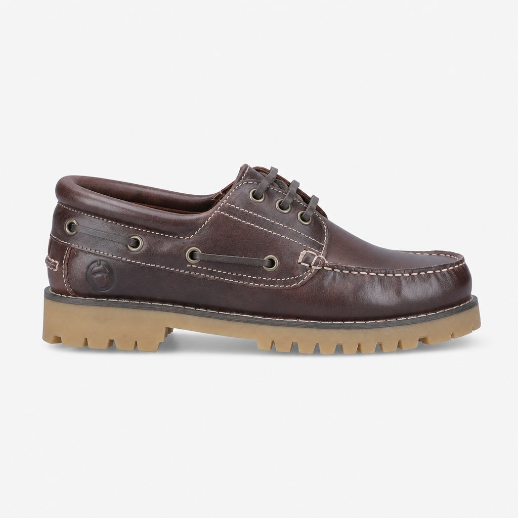 INGLECOTE Mens Shoes Brown Leather