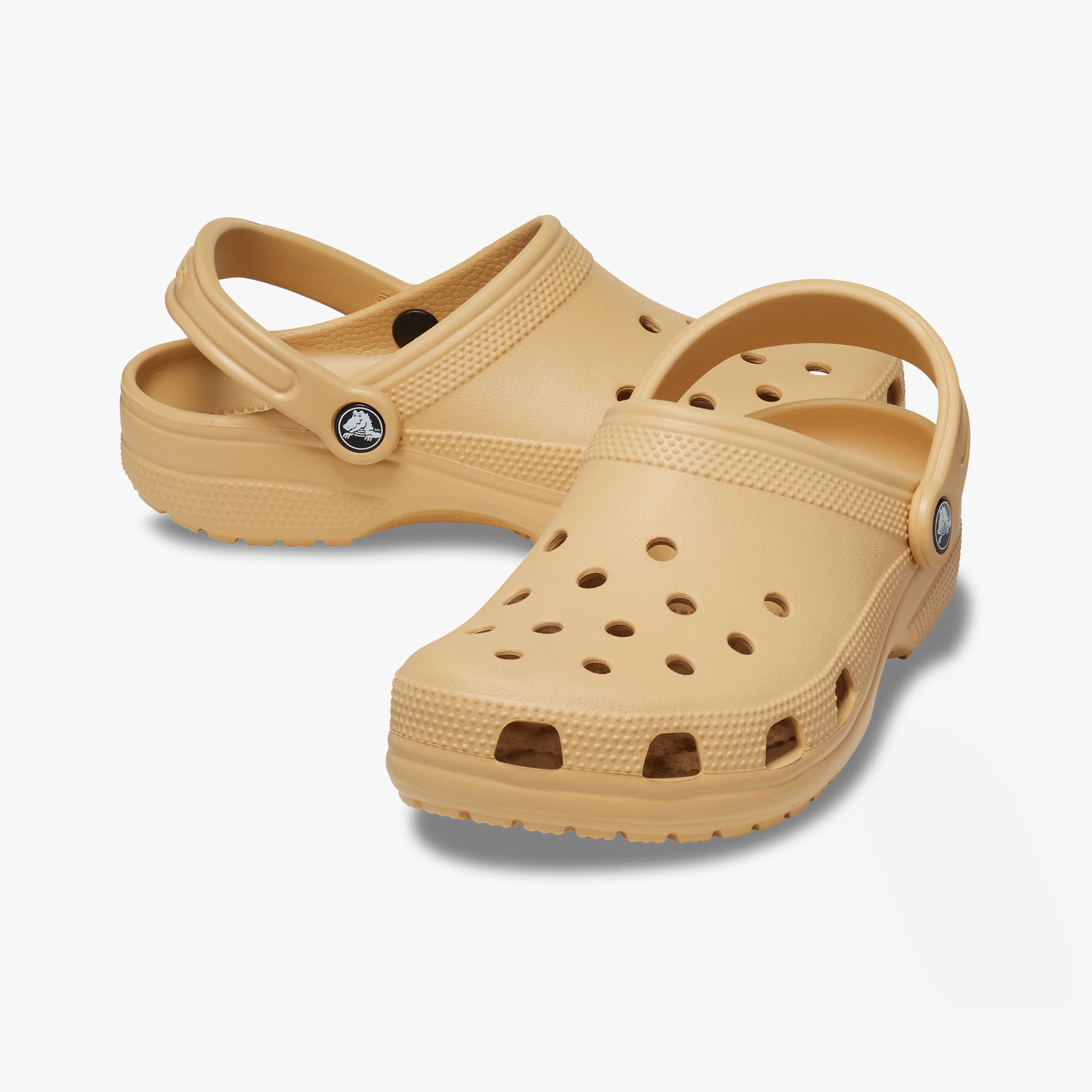 Crocs 10001-209 CLASSIC Unisex Clogs Wheat