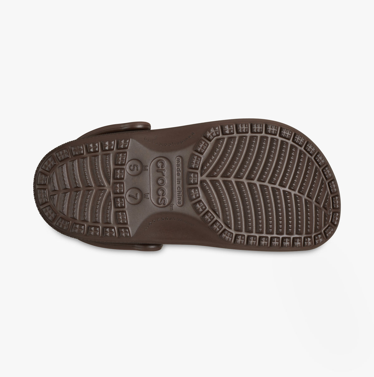 Crocs 10001-21Q CLASSIC Unisex Clogs Coffee