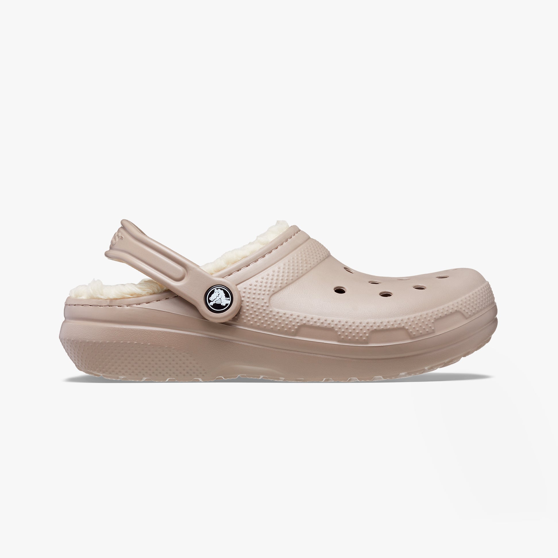 Crocs 203591-2YB CLASSIC LINED Unisex Clogs Mushroom/Bone