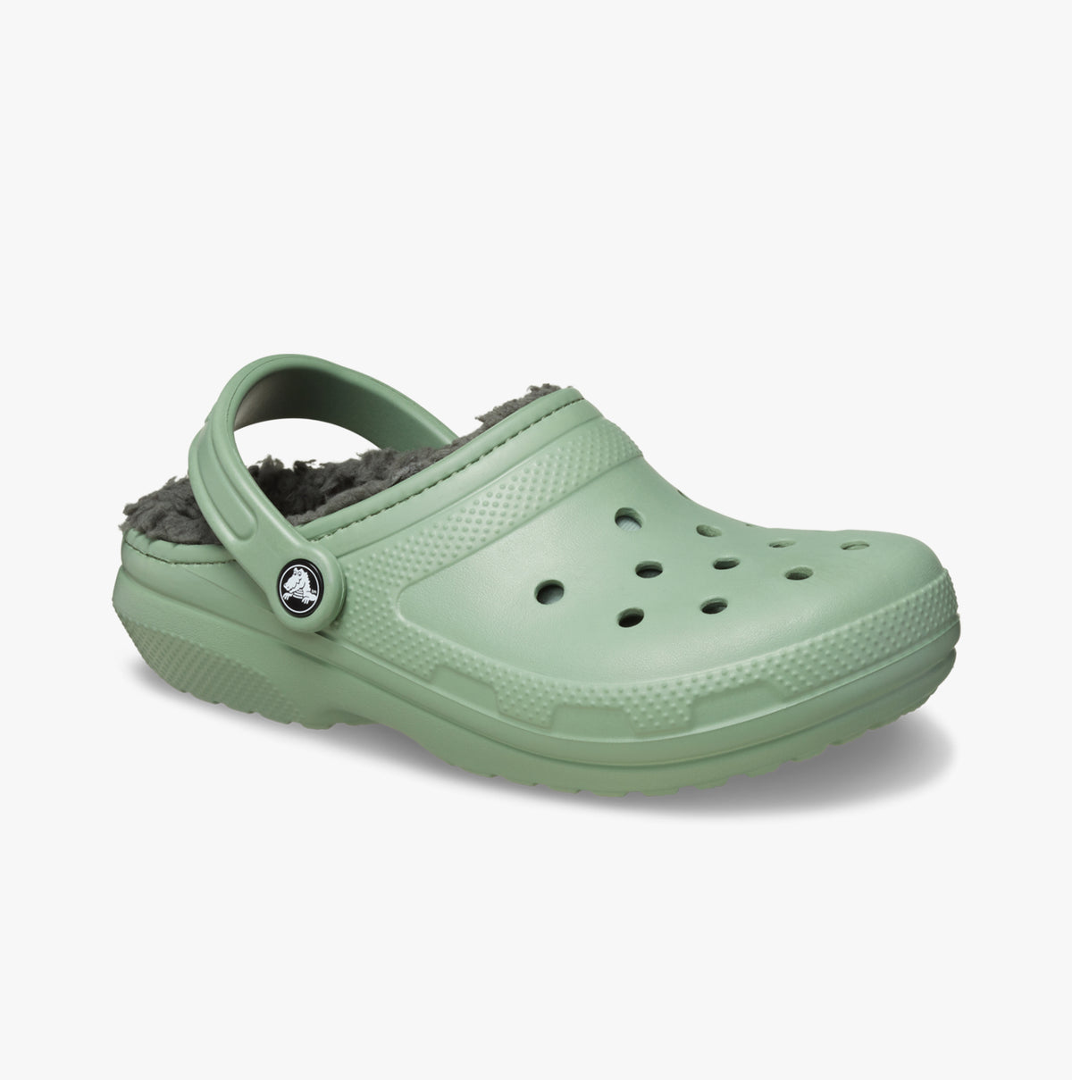 Crocs 203591-3WP CLASSIC LINED Unisex Clogs Moss/Multi