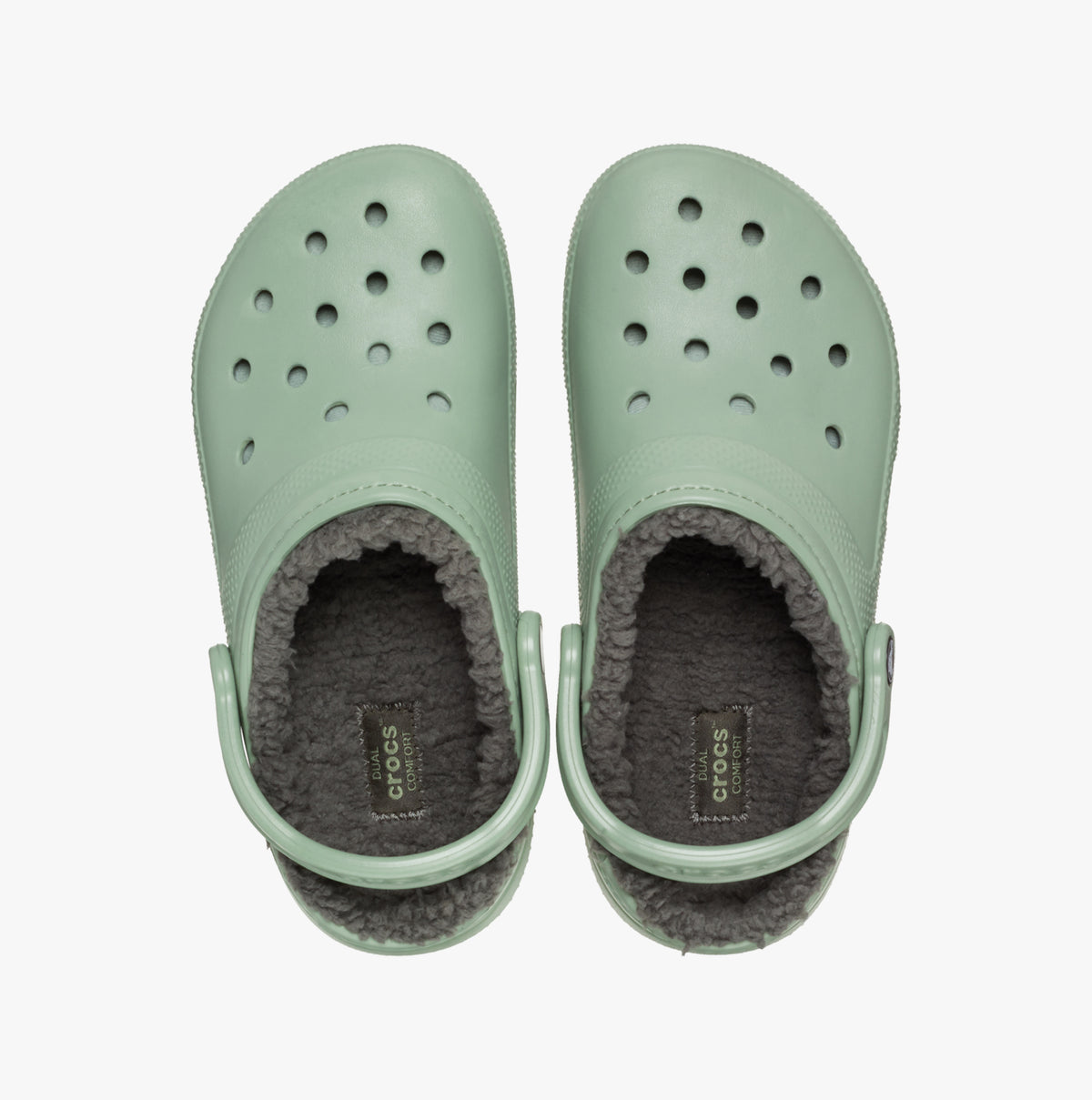 Crocs 203591-3WP CLASSIC LINED Unisex Clogs Moss/Multi