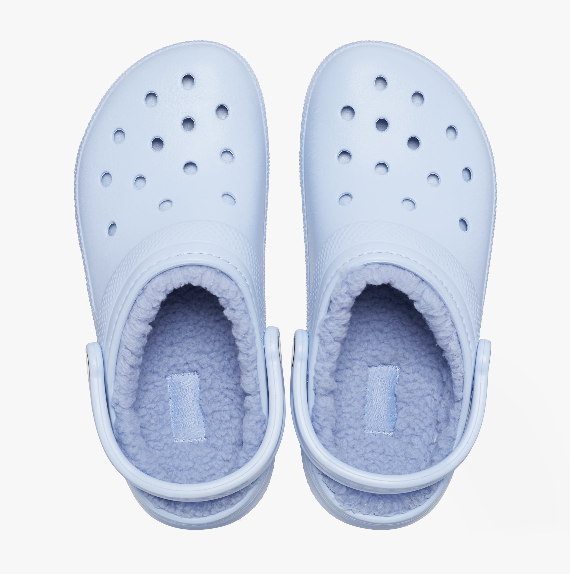 Crocs 203591-4NS CLASSIC LINED Womens Clogs Blue Calcite