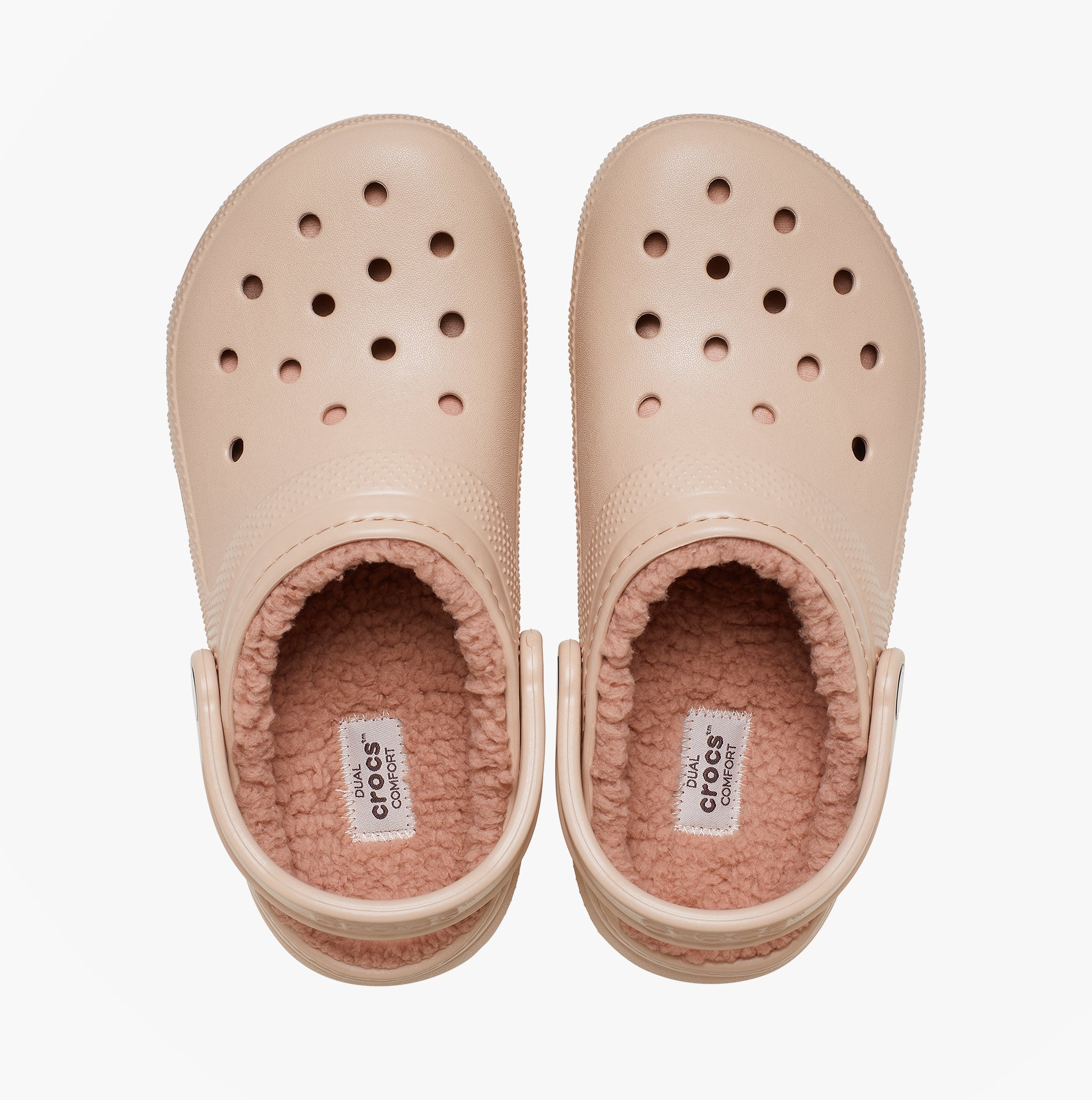 Crocs CLASSIC LINED Unisex Adults Clog Pink Caramel