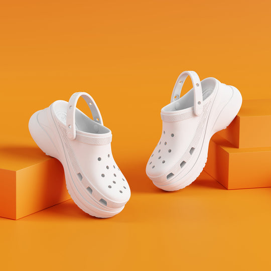 Crocs 206302-100 CLASSIC BAE Womens Clogs White