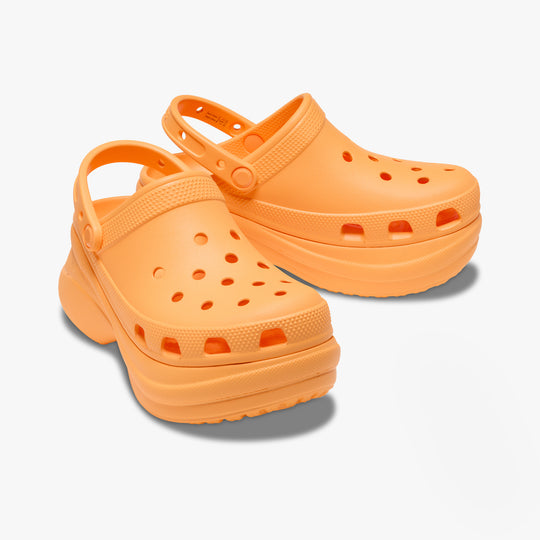 Crocs 206302-85Q CLASSIC BAE Womens Clogs Orangesicle