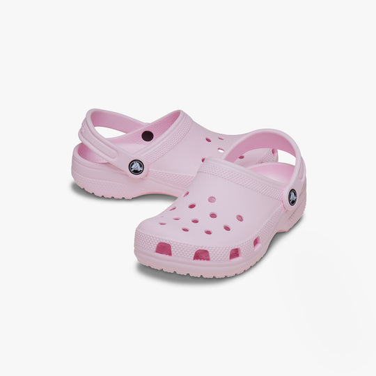 Crocs 206990-6ZW CLASSIC Girls Clogs Pink Milk