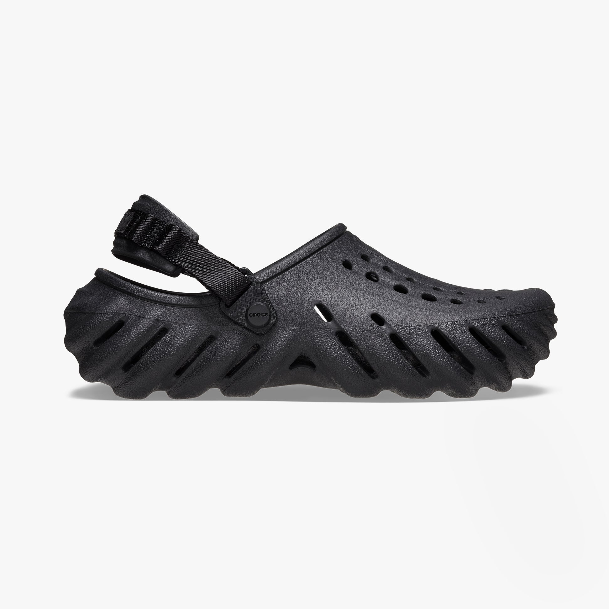 Crocs 207937-001 ECHO Mens Clogs Black