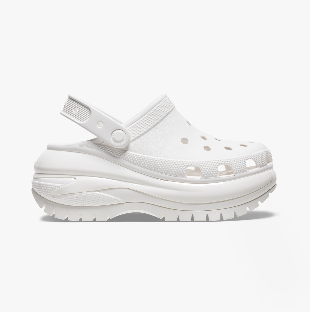 Crocs 207988-100 MEGA CRUSH Womens Clogs White