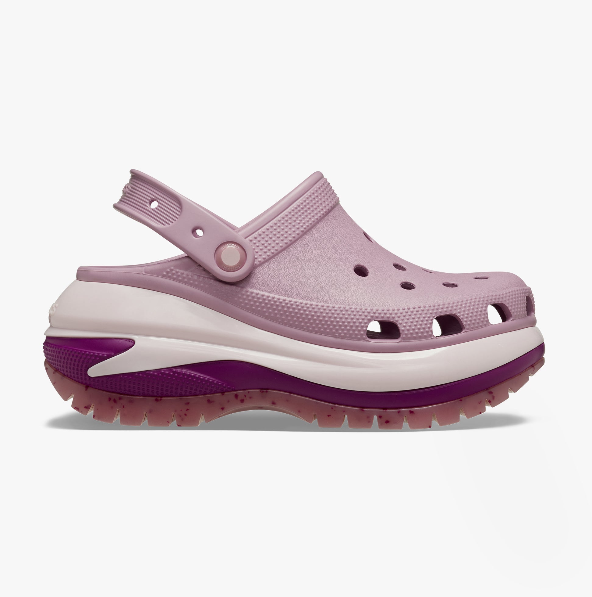 Crocs 207988-5BX MEGA CRUSH Womens Clogs Hydrangea